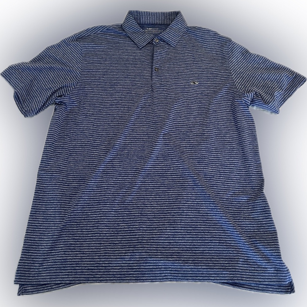 Vineyard Vines Bradley Stripe Sankaty Polo - XL - Great Condition